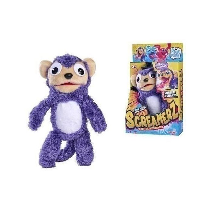 Smoby Peluche Screamerz Mono con Sonido 30 cm