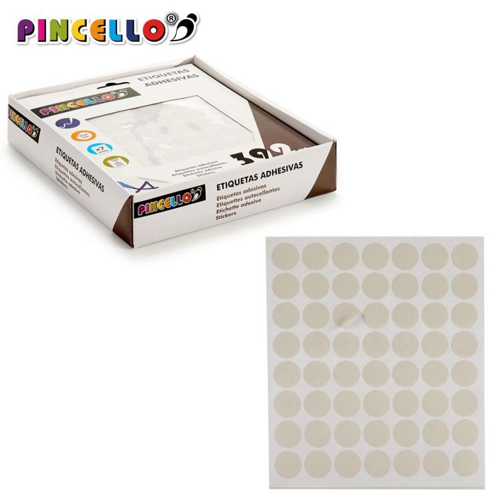 Etiquetas Adhesivas Pincello 18 mm, 7 páginas, 17x4x19.5 cm (120 Unidades) 2