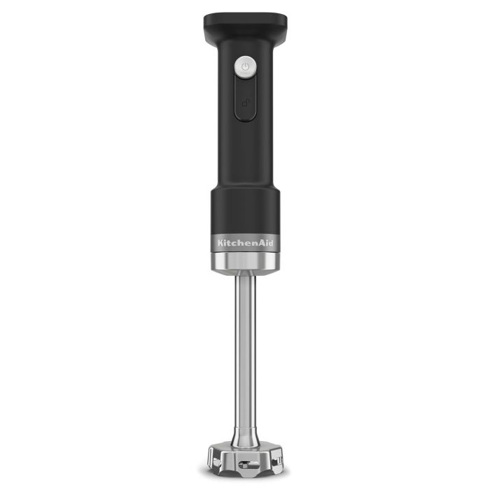Kitchenaid 5KHBRV05BM Batidora de Mano Inalámbrica GO, Negra Mate con Accesorios (Sin Batería) 1