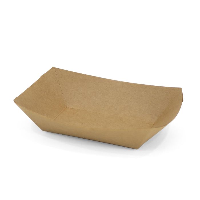 Set de 8 barquillas Kraft 19x14 cm Algon (24 Cajas) 2 Set de 8 barquillas Kraft 19x14 cm Algon (24 Cajas) 2