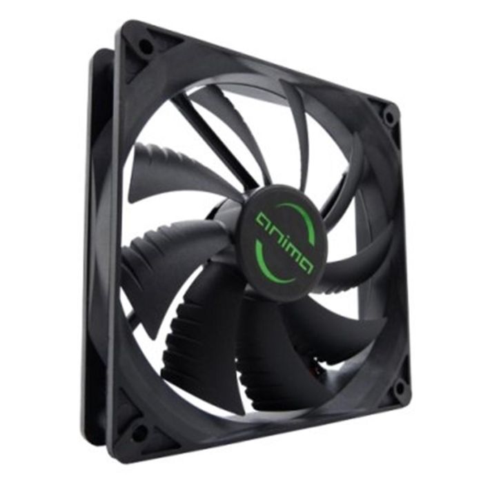 Tacens Anima AF12 Ventilador de Carcasa para PC 120mm Ultra Silencioso 14dB. Eficiente, Larga Vida Útil (50.000h) con Rodamiento FLUXUS.