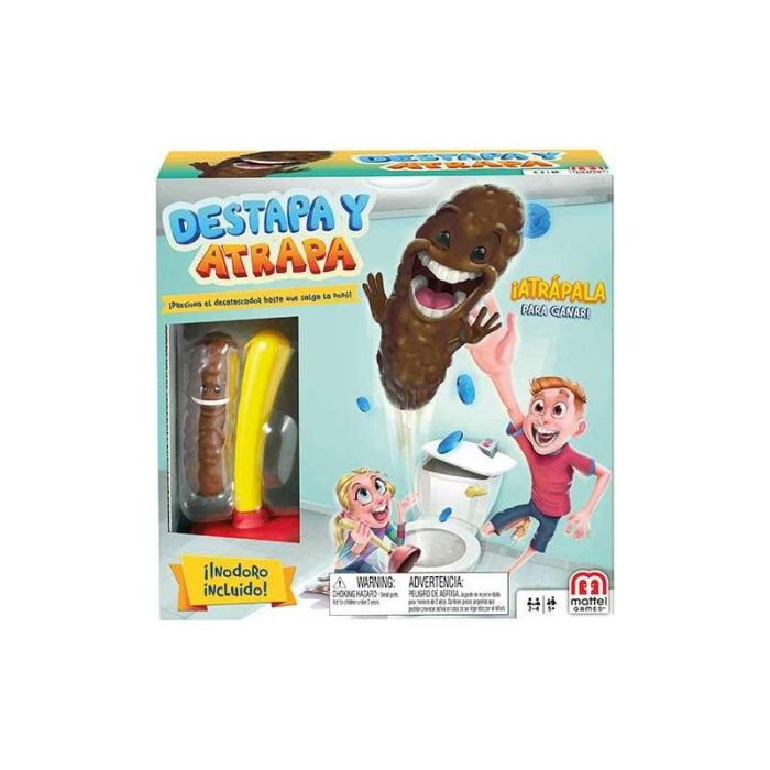 Mattel Juego Baño Boom Destapa y Atrapa Edad Mínima 5 Años 5 Mattel Juego Baño Boom Destapa y Atrapa Edad Mínima 5 Años 5