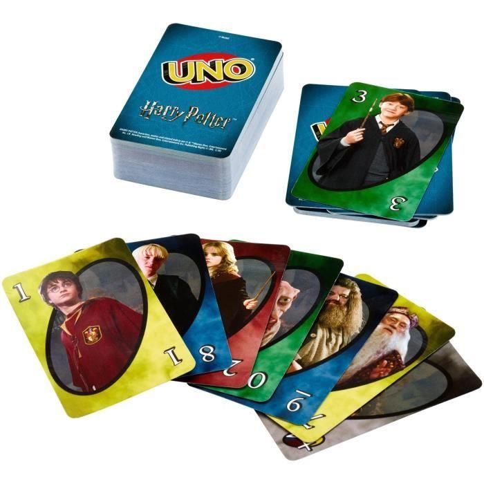 UNO Fnc42 Juego de Cartas Harry Potter con Sombrero Seleccionador. Juego familiar de 2 a 10 jugadores desde 7 años. 1 UNO Fnc42 Juego de Cartas Harry Potter con Sombrero Seleccionador. Juego familiar de 2 a 10 jugadores desde 7 años. 1