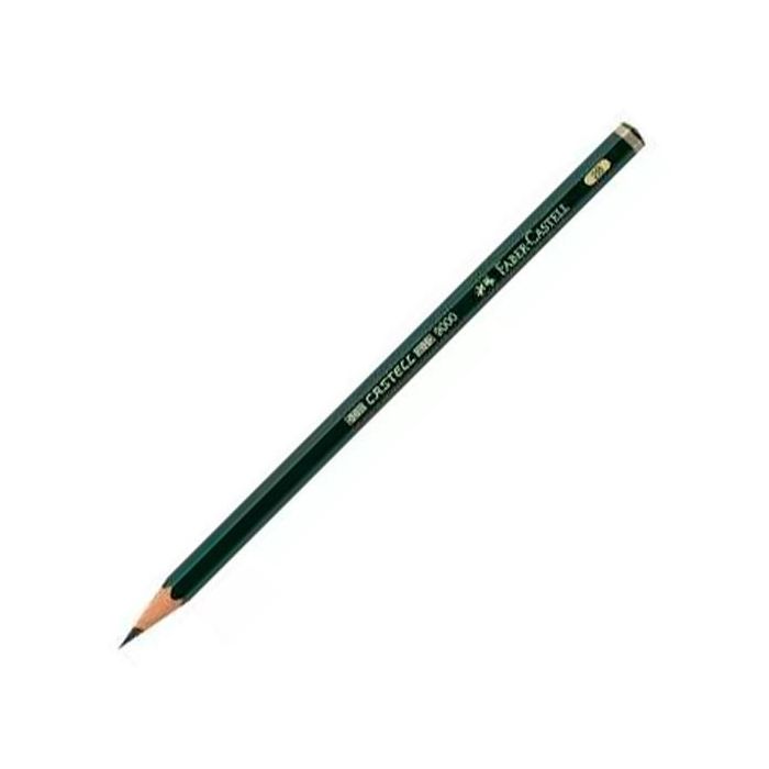 Faber Castell Lápiz de Grafito Ecolápiz 9000-2B, Mina Resistente, Para Escribir, Dibujar y Bocetar (12 Unidades) (12 Unidades)