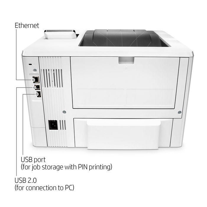 HP LaserJet Pro M501dn Impresora Láser Monocromo Profesional Dúplex Ethernet A4 43ppm 4800x600 DPI 21 HP LaserJet Pro M501dn Impresora Láser Monocromo Profesional Dúplex Ethernet A4 43ppm 4800x600 DPI 21