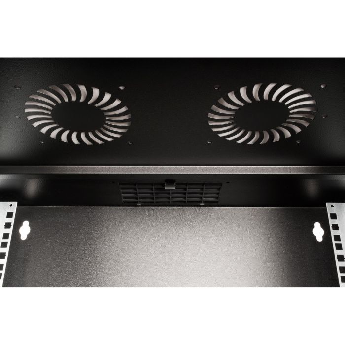 Digitus Armario mural SOHO Pro 9U 19" negro 460x540x400 mm para rack y gestión de cables 5 Digitus Armario mural SOHO Pro 9U 19" negro 460x540x400 mm para rack y gestión de cables 5
