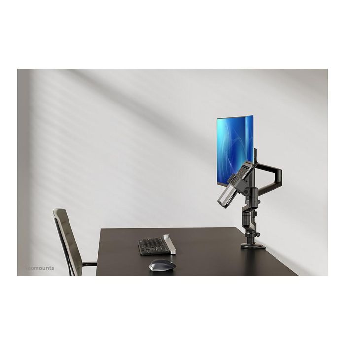 Neomounts DS20-425BL2 Brazo para Monitor y Portátil de 17-27" y 11.6-17.3" Negro 10