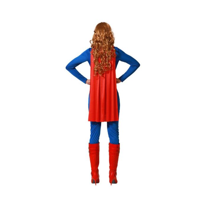 Disfraz Heroe Comic Traje Rojo Mujer Adulto XS-S 2 Disfraz Heroe Comic Traje Rojo Mujer Adulto XS-S 2