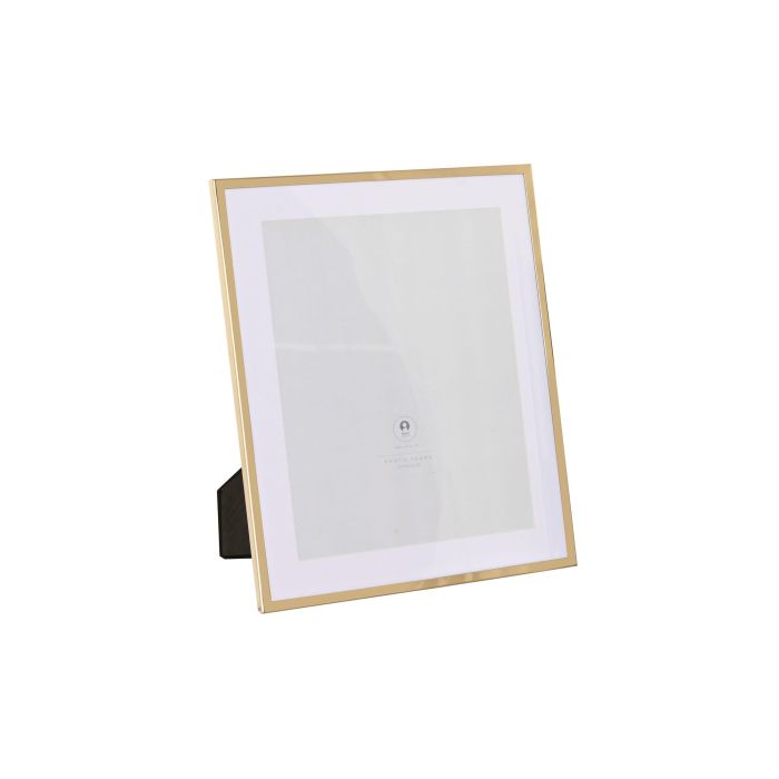 DKD Home Decor Marco de Fotos 20x25 cm Dorado Básicos de Cristal y Acero - Pack 4 Unidades (Medidas 30.5 x 25.5 cm) DKD Home Decor Marco de Fotos 20x25 cm Dorado Básicos de Cristal y Acero - Pack 4 Unidades (Medidas 30.5 x 25.5 cm)