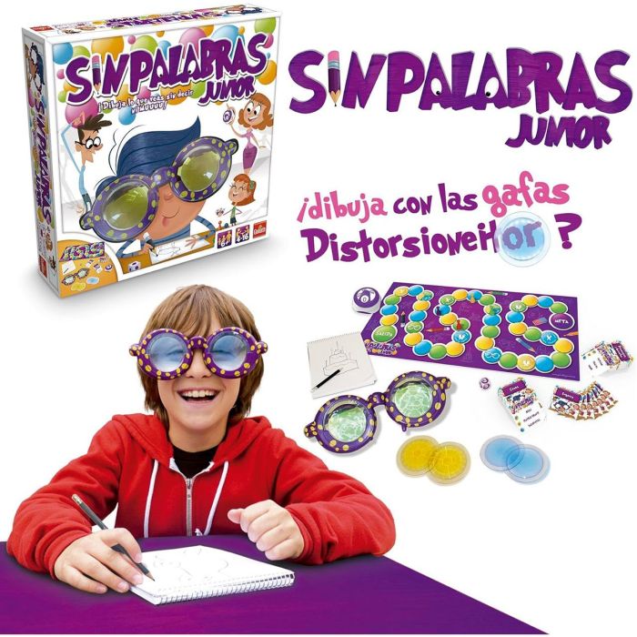 Goliath Sin Palabras Junior 370110 Juego de Mesa para Niños +6 Años 2