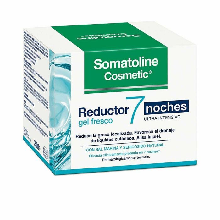 Somatoline Cosmetic Reductor Ultra Intensivo 7 noches gel fresco - Tratamiento reductor con acción lipolítica, drenante y anti-acumulación Somatoline Cosmetic Reductor Ultra Intensivo 7 noches gel fresco - Tratamiento reductor con acción lipolítica, drenante y anti-acumulación