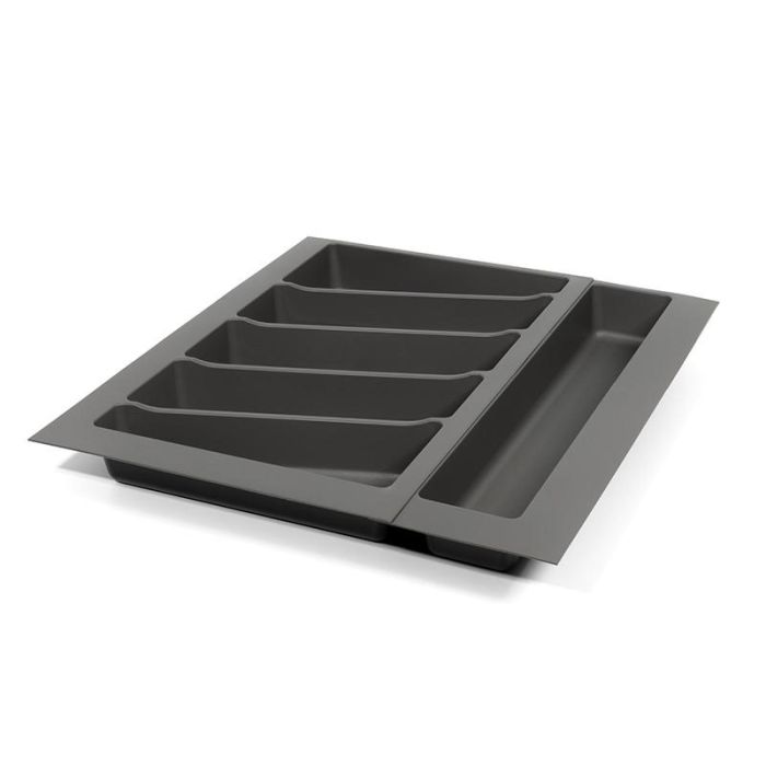 Cubertero Modelo Auro Para Cajón Módulo 300 - 1000 Acabado Antracita/Blanco Acabado Antracita Modulo Modulo 500 Herrajes Alk Cubertero Modelo Auro Para Cajón Módulo 300 - 1000 Acabado Antracita/Blanco Acabado Antracita Modulo Modulo 500 Herrajes Alk