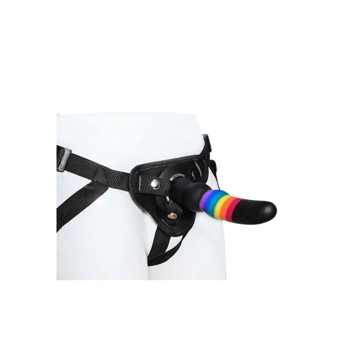 Consolador con arnés Dream Toys Colourful Love 2 Consolador con arnés Dream Toys Colourful Love 2