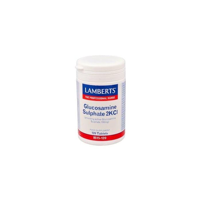 LAMBERTS Sulfato de Glucosamina 700mg, 120 Comprimidos. Suplemento articular, tomar 2 al día.