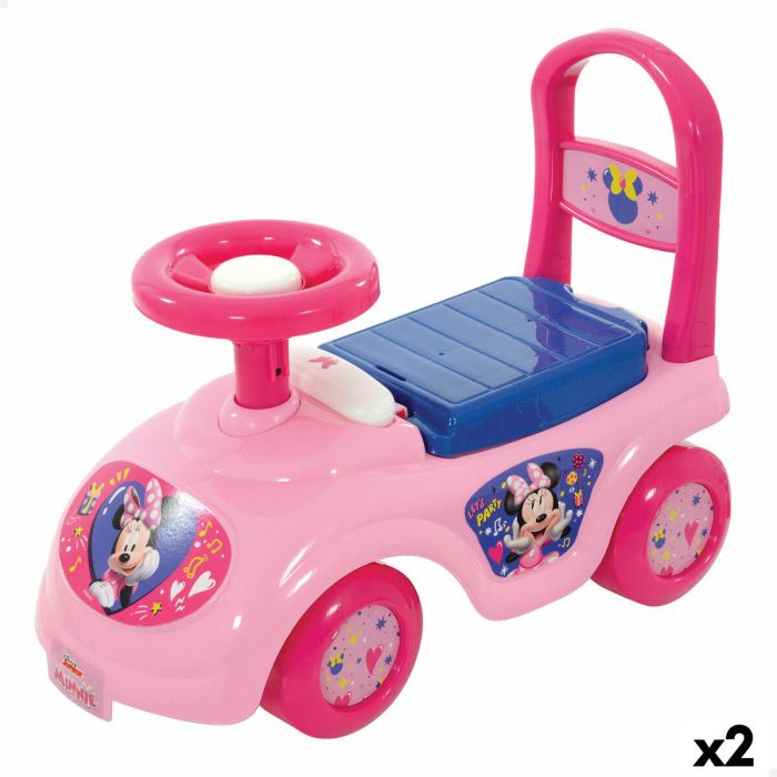 Correpasillos Minnie Mouse 43 x 37 x 21 cm (2 Unidades) 0 Correpasillos Minnie Mouse 43 x 37 x 21 cm (2 Unidades) 0