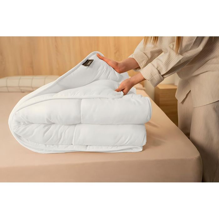 Edredón relleno nórdico nalui warmy e200 blanco 155 x 220 cm 2 Edredón relleno nórdico nalui warmy e200 blanco 155 x 220 cm 2