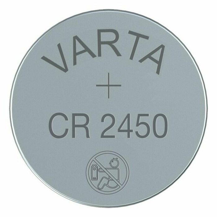 Pila de Botón de Litio Varta CR2450 3 V CR2450 560 mAh 1.55 V 1 Pila de Botón de Litio Varta CR2450 3 V CR2450 560 mAh 1.55 V 1