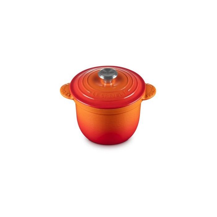 Le Creuset Cocotte 18 cm, vulkanfarben 1 Le Creuset Cocotte 18 cm, vulkanfarben 1