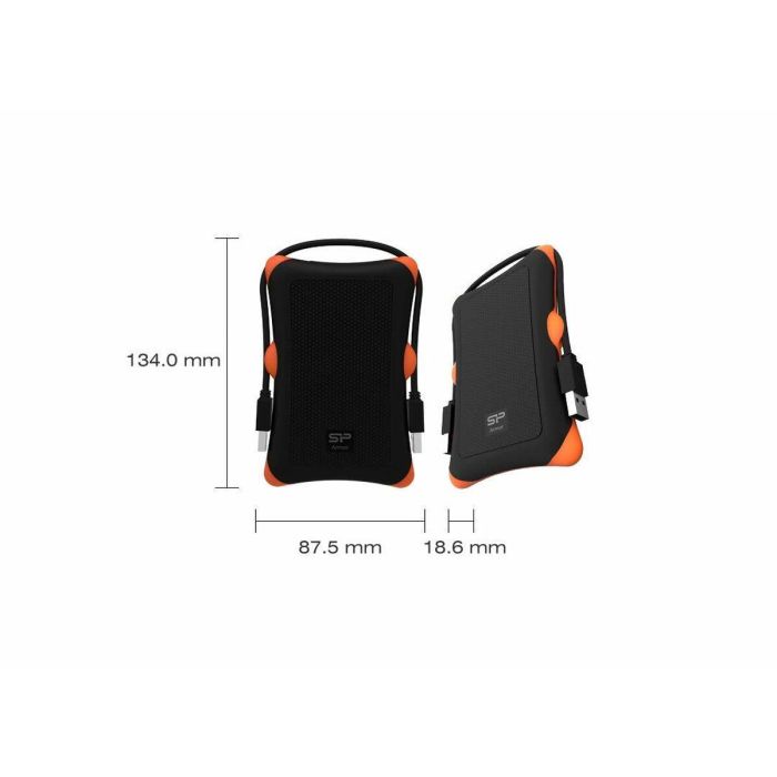 Caja Externa Silicon Power Armor A30 Blanco 2,5" 3 Caja Externa Silicon Power Armor A30 Blanco 2,5" 3