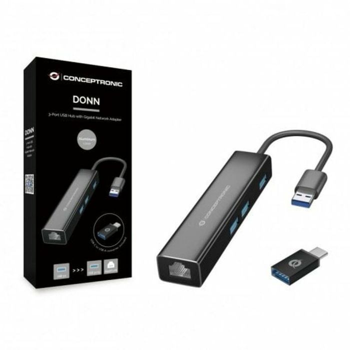 Adaptador Conceptronic Usb A Gigabit Ethernet 1