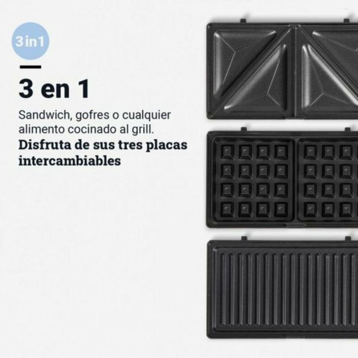 Sandwichera Universal Blue 700 W Negro 7 Sandwichera Universal Blue 700 W Negro 7