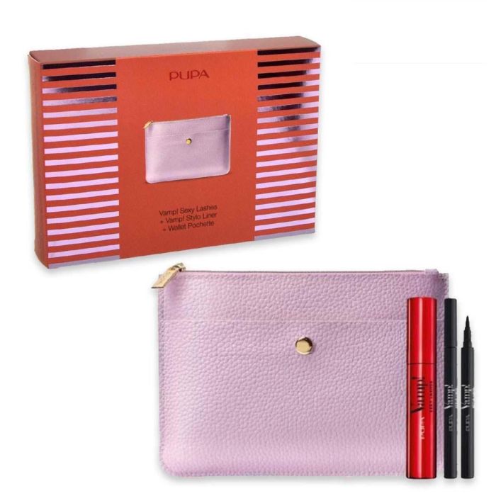 PUPA Vamp! sexy lashes + stylo eyeliner + wallet - Set de maquillaje para mujer