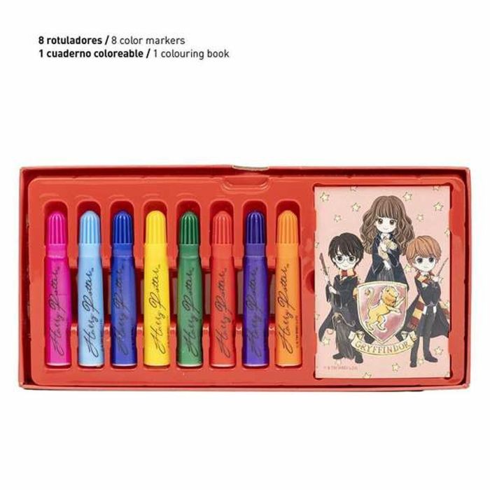 Set papelería coloreable maletín harry potter 6 Set papelería coloreable maletín harry potter 6
