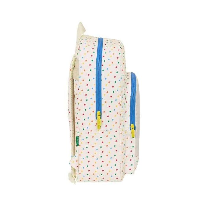 Mochila Escolar Benetton Topitos (30 x 46 x 14 cm) 2