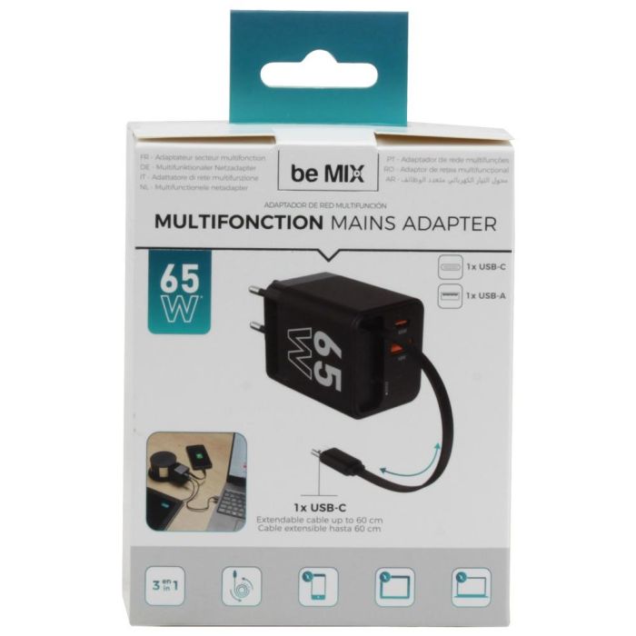 Puerto Usb/ Adaptador Tipo C Be Mix 6 Puerto Usb/ Adaptador Tipo C Be Mix 6