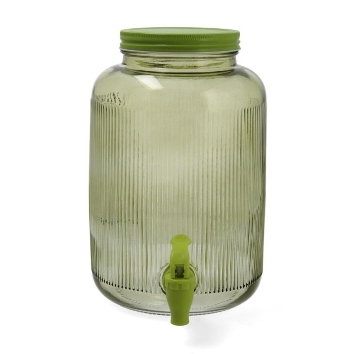 Dispensador de Bebidas Vidrio Maison Quid 4 L (4 Unidades) 0 Dispensador de Bebidas Vidrio Maison Quid 4 L (4 Unidades) 0