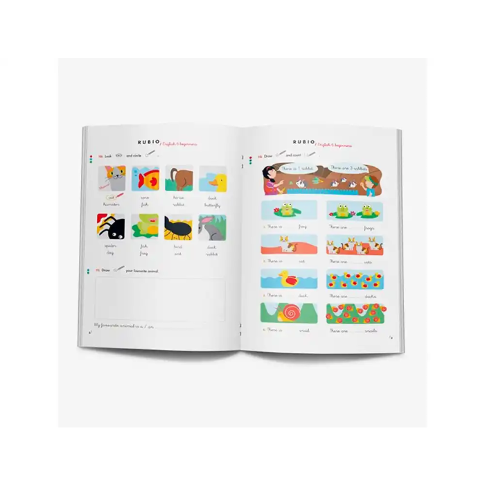 Rubio Cuaderno English 6 Years Beginners 1