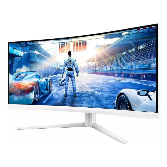 Philips Monitor Curvo 34M2C5501A 34 Pulgadas WQHD 1ms 180Hz VA 2xHDMI DP USB Blanco 13