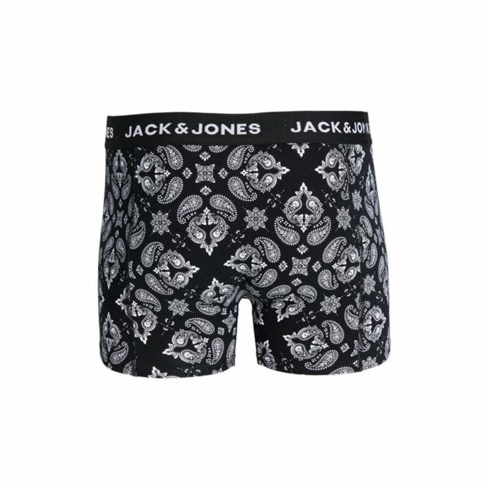 Bóxer de Hombre Jack & Jones Jacparis Trunks Negro 1 Bóxer de Hombre Jack & Jones Jacparis Trunks Negro 1