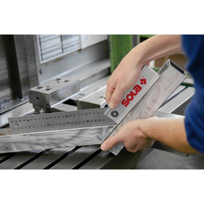 Escuadra SOLA 25 x 17 cm Acero Inoxidable Aluminio 1