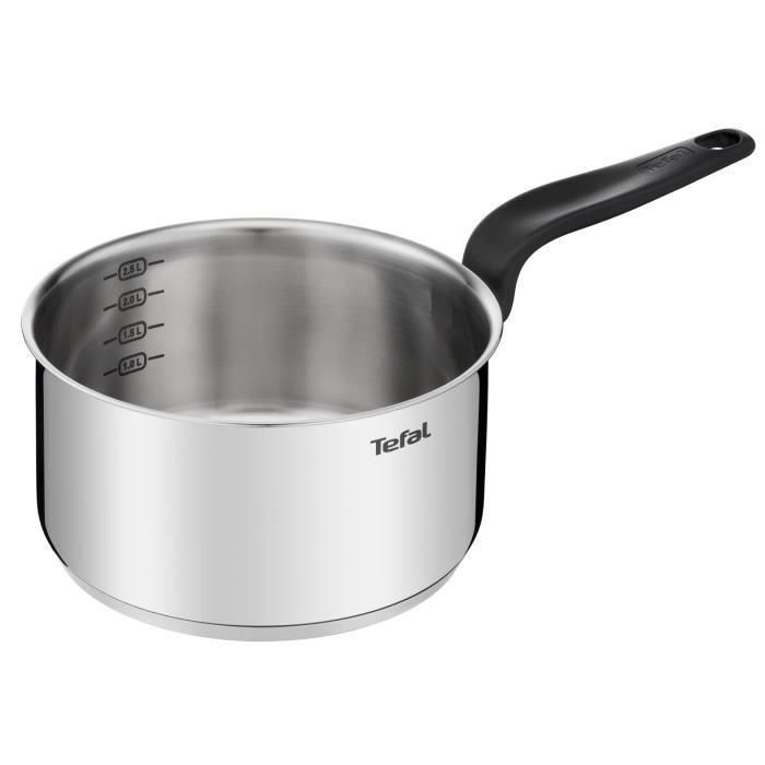 TEFAL E3082404 PRIMARIO cacerola acero inoxidable 20 cm / 3 L + tapa / compatible con inducción 1