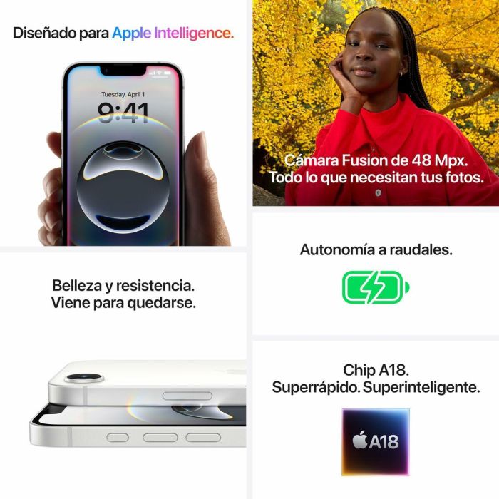 Apple iPhone 16E A3409 256 GB Negro - Smartphone 9 Apple iPhone 16E A3409 256 GB Negro - Smartphone 9