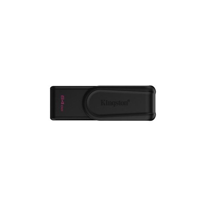 Kingston Technology DataTraveler 64GB Portable USB 3.2 Gen 1 Exodia S (Black/Black) Kingston Technology DataTraveler 64GB Portable USB 3.2 Gen 1 Exodia S (Black/Black)