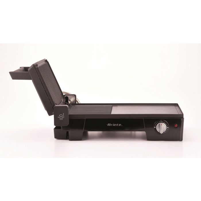Ariete 1916 Grill Eléctrico 3 en 1 Multifunción | Plancha y Parrilla para Bocadillos y Carne | Apertura 180º | Placas Antiadherentes 7
