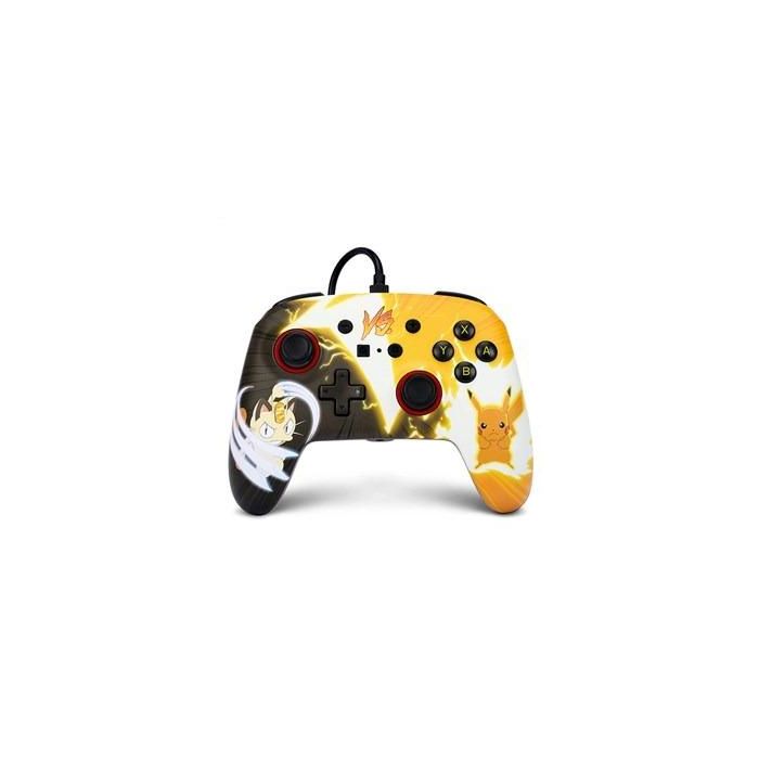 Power A NSGP0039-02 Mando con Cable Mejorado para Nintendo Switch - Pikachu vs. Meowth Power A NSGP0039-02 Mando con Cable Mejorado para Nintendo Switch - Pikachu vs. Meowth
