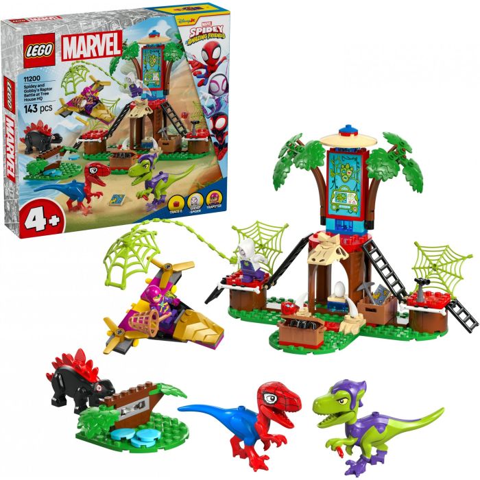 LEGO 11200 Marvel Spidey y sus Extraordinarios Amigos - Set Spidey contra el Raptor de Gobby en la Casa del Árbol 13