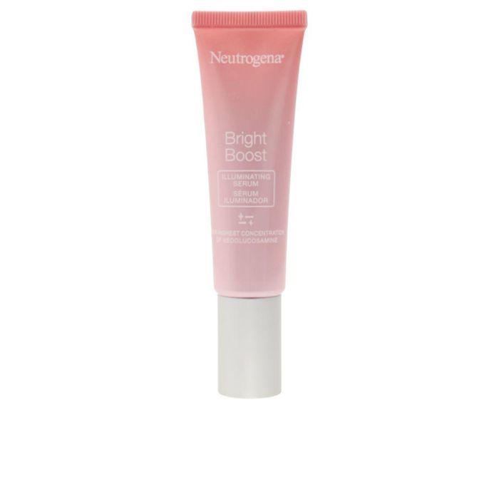 Neutrogena BRIGHT BOOST Serum Iluminador Antiarrugas Antiedad Hidratante con Neoglucosamina 30 ml