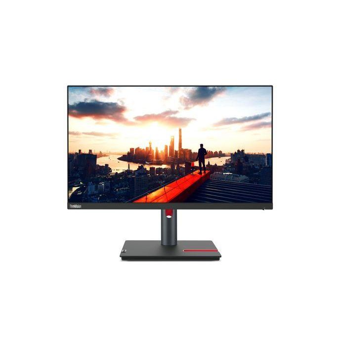 Lenovo Monitor W-LED IPS 23.8" (60.5cm) Quad HD 2560x1440, 6ms, 16:9, 300cd/m², con USB, HDMI, DisplayPort 4 Lenovo Monitor W-LED IPS 23.8" (60.5cm) Quad HD 2560x1440, 6ms, 16:9, 300cd/m², con USB, HDMI, DisplayPort 4