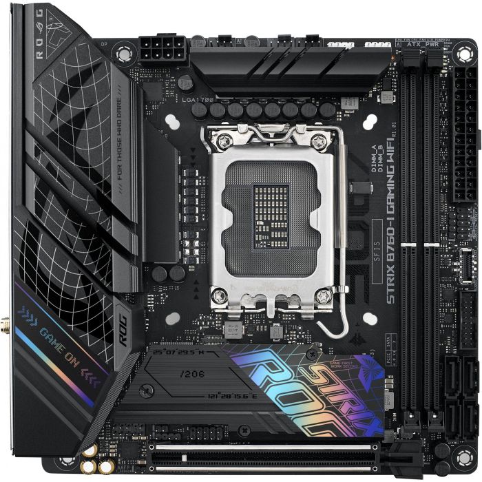 ASUS ROG STRIX B760-I GAMING WiFi Placa Base Intel LGA 1700 DDR5 ITX Wi-Fi 6E 6