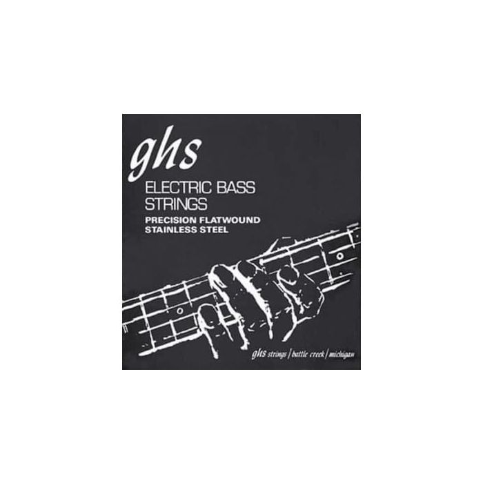 GHS Juego Bajo Precision Flats® Light 45-95