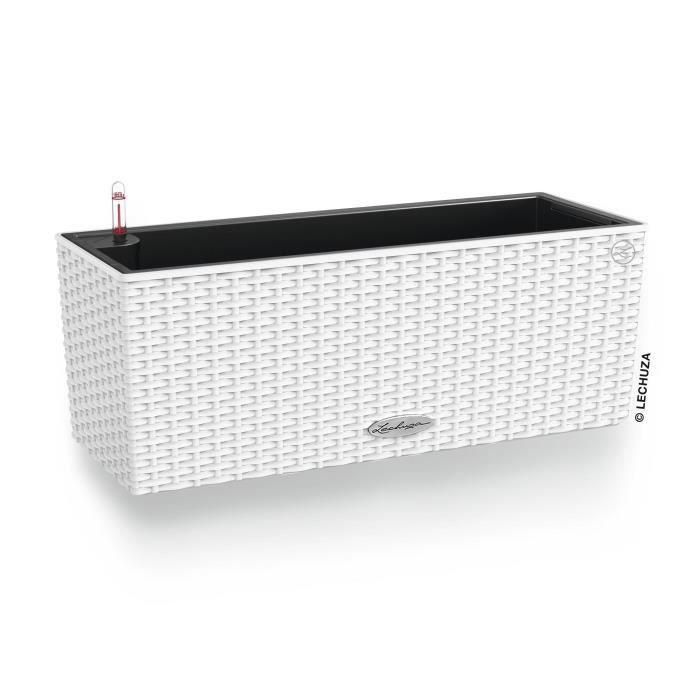 Lechuza LEC4008789156006 Balconera Cottage 50 Kit Completo, Blanca, 8 L