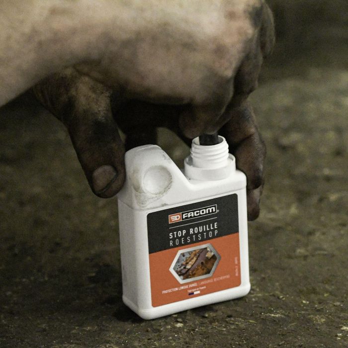 Facom Detener el óxido, fórmula concentrada que neutraliza y transforma en capa protectora duradera y resistente al mal tiempo 125 ml 5