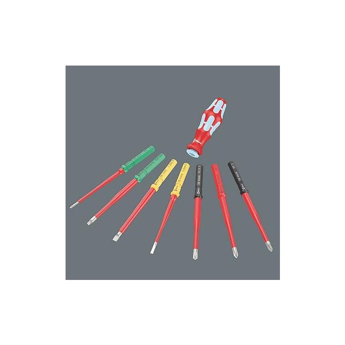 Wera 05006631001 Kraftform Kompakt VDE Stainless 17 extra slim 1 Juego de destornilladores (17 piezas) 5