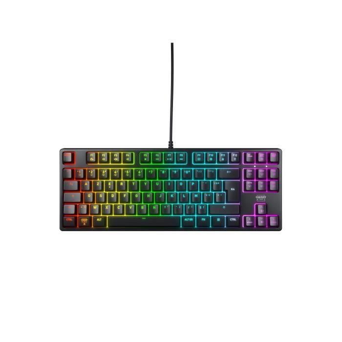 Teclado mecánico para juegos Cherry XTRFY K4V2 RGB TKL - Formato TKL - Negro 0 Teclado mecánico para juegos Cherry XTRFY K4V2 RGB TKL - Formato TKL - Negro 0