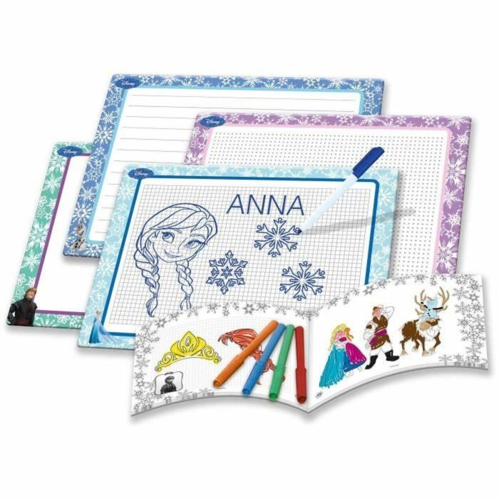 Bloc con Dibujos para Colorear Disney FROZEN Multicolor 3