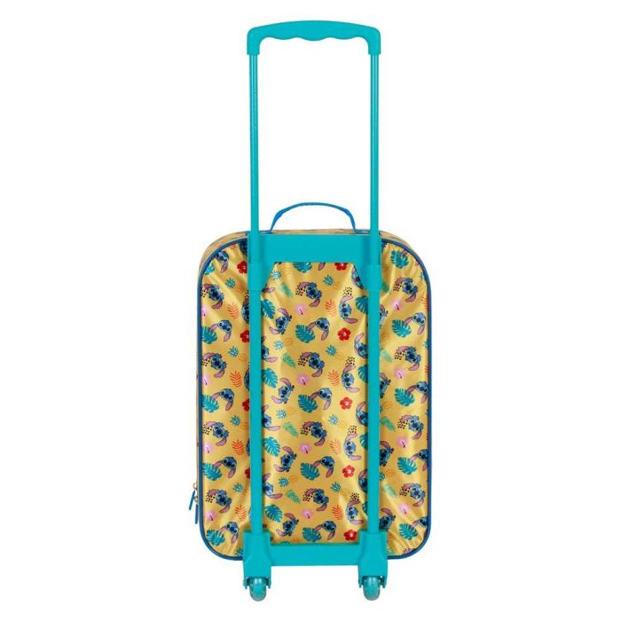 Maleta Trolley Soft 3D Ocean Disney Lilo y Stitch Azul 2